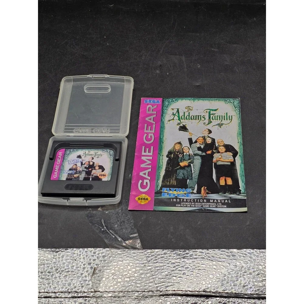 The Addams Family Game Gear Video Game